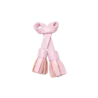Pink leather tassel