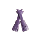  Lilas leather tassels