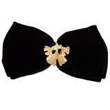 Karl Gold Leaf Velvet Oversize Bows