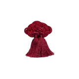 Dark red Passementeries