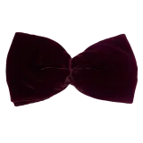 Burgundy Velvet Oversize Bows