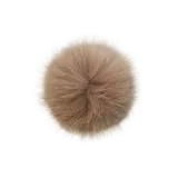Beige Pompons