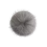Grey Pompons