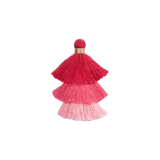 Pink Triple Pompons