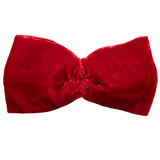 Red Velvet Oversize Bows