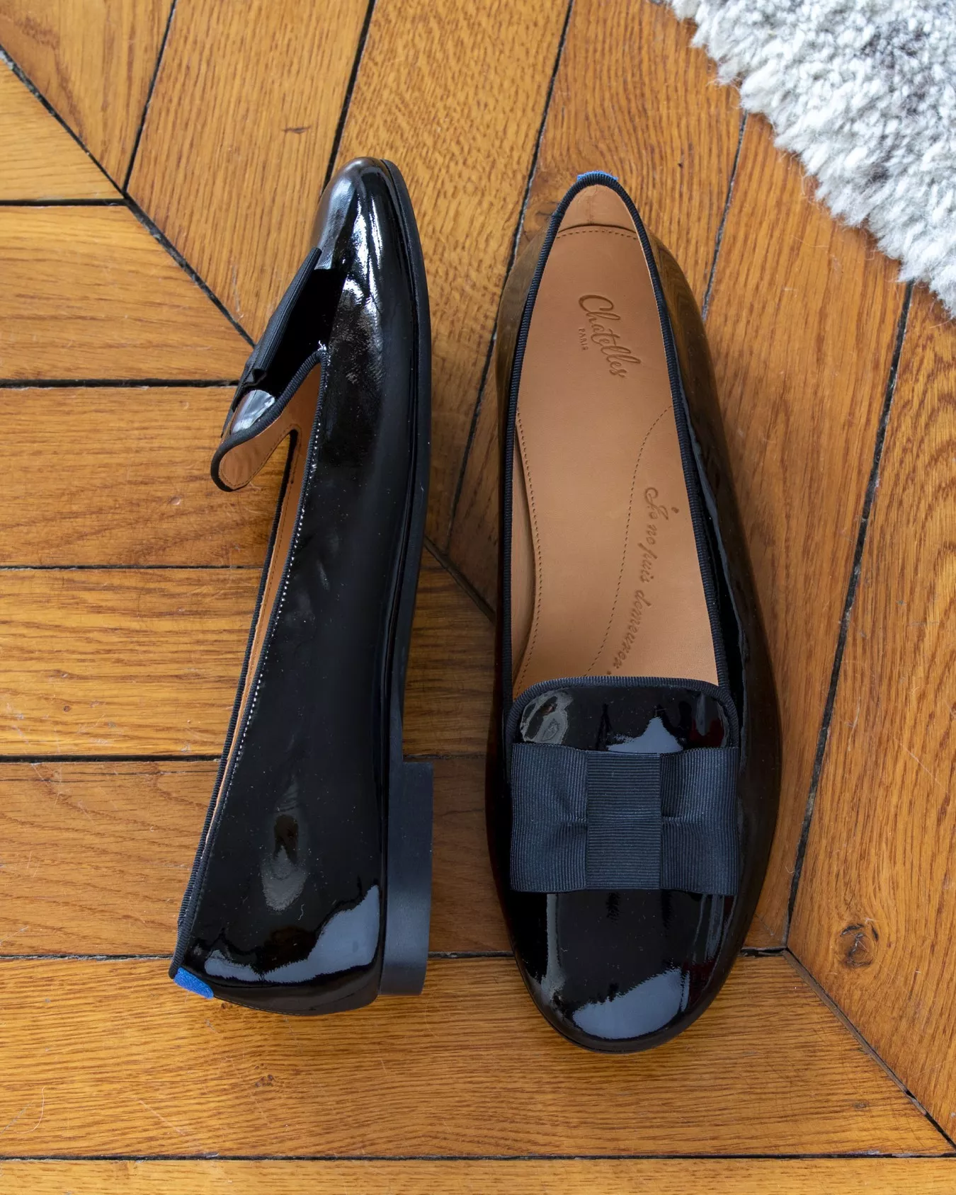 靴 chatelles Oscar Pointy  シャテル Chatelles Oscar Pointy Black Patent （ブラック