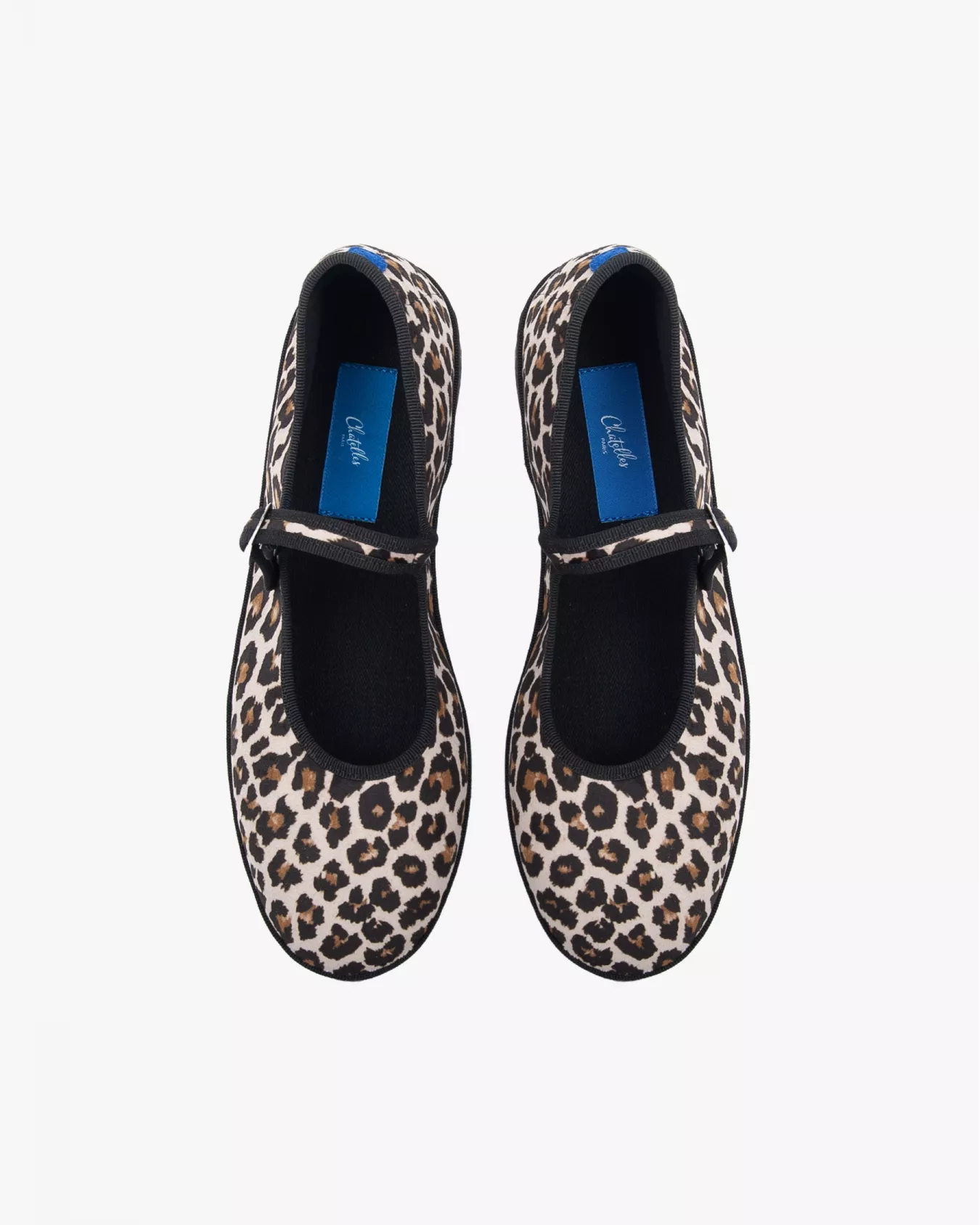 Furlanes Mary Janes Leopard pour femme - Main Image