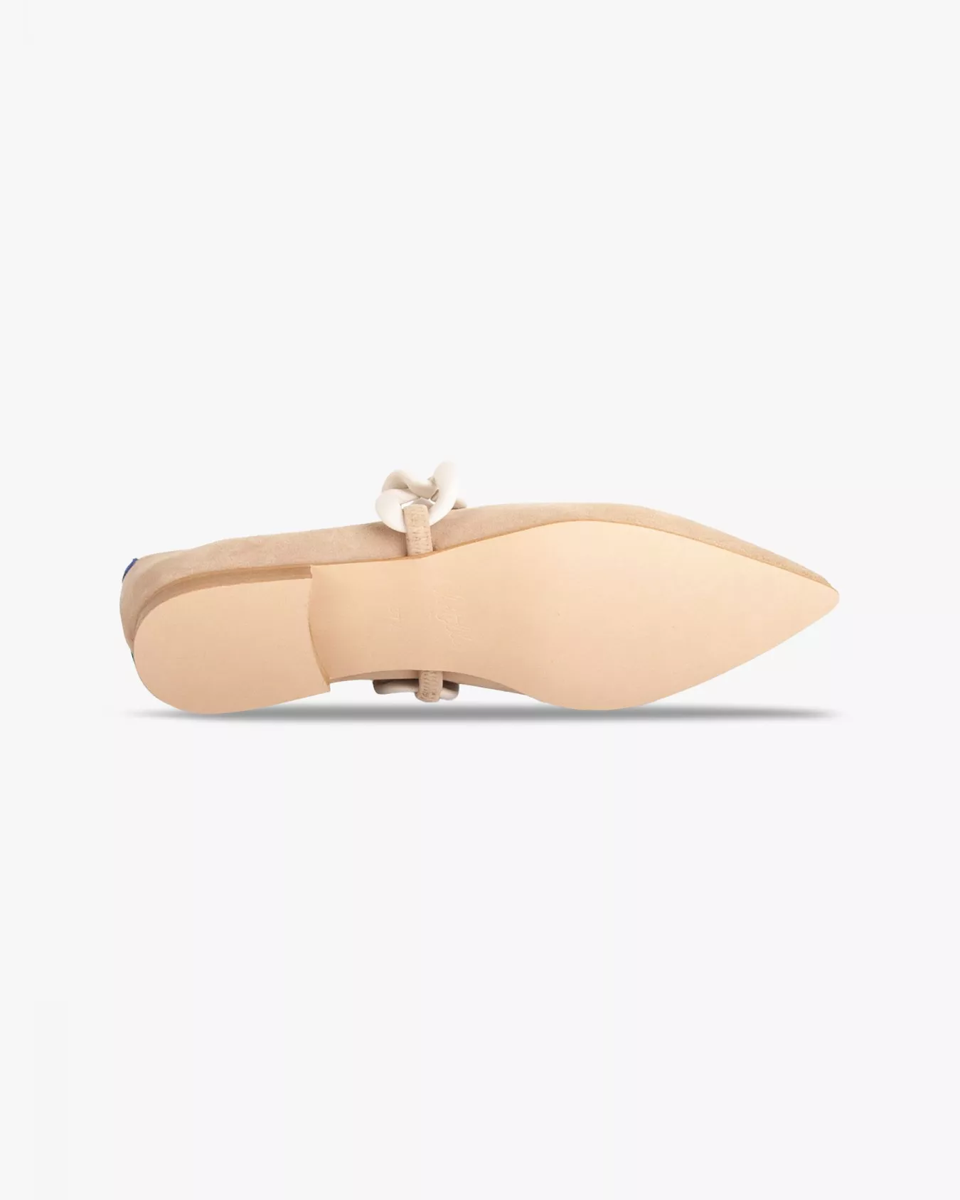 Amédée Chain Sand Suede pour femme