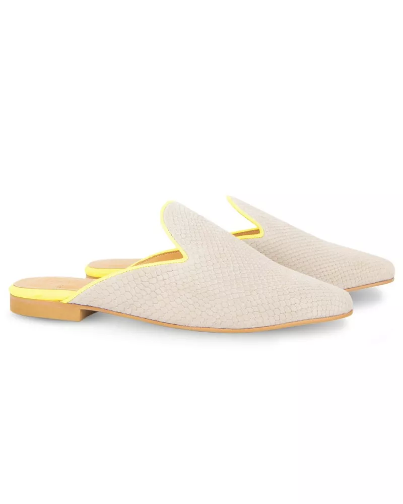 Mules Beige