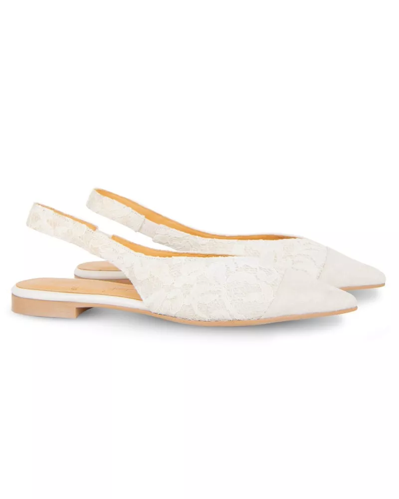 Slingback White
