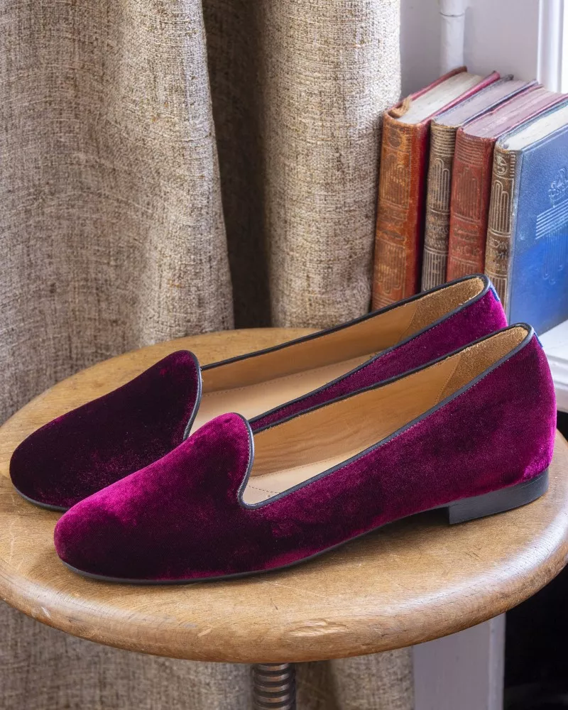 Slippers Virgile Burgundy