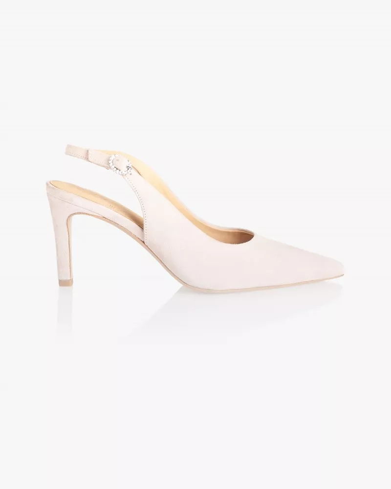 Stilettos in Nude suede