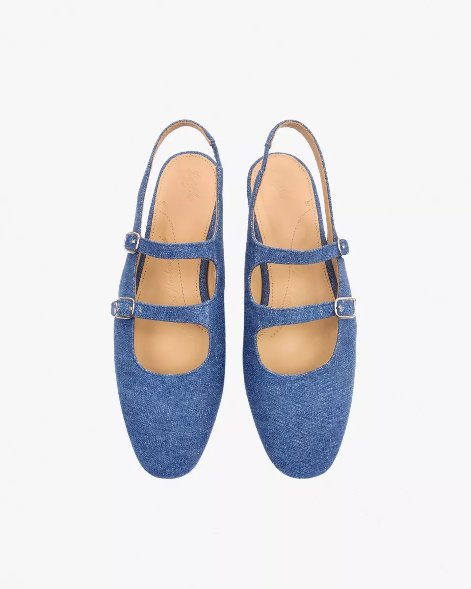 Blue Denim slingback babies