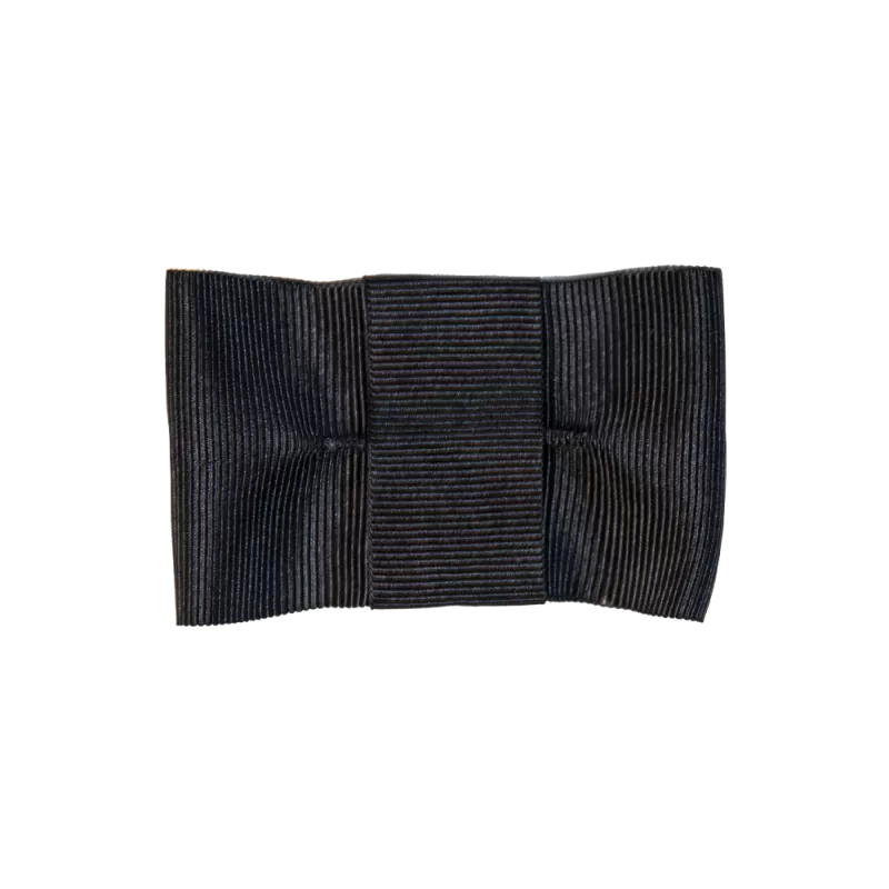 Oscar Gros Grain Black Bows