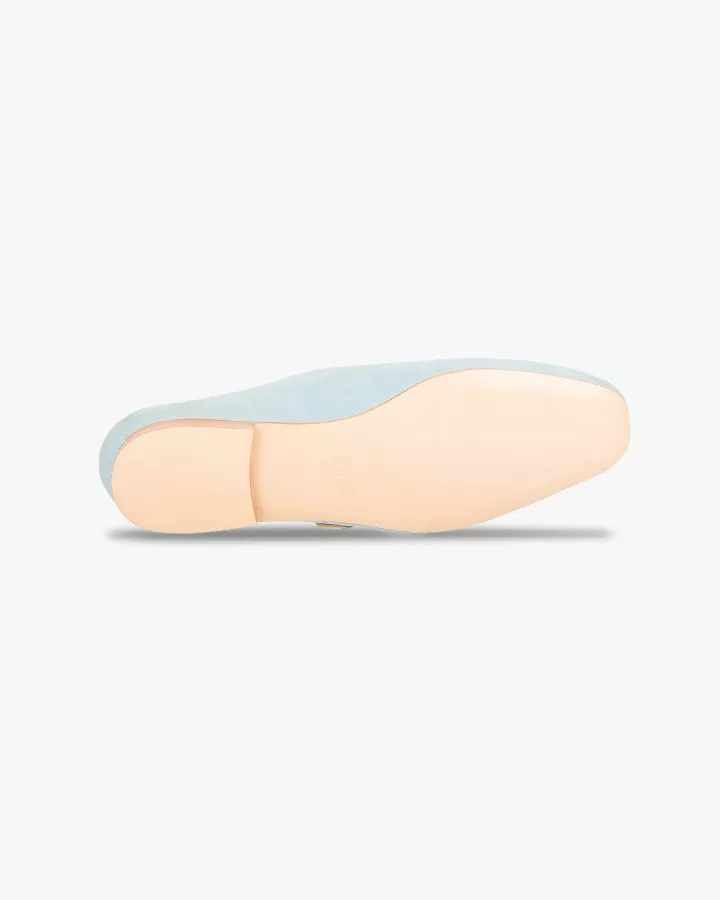 Babies Low in light blue suede