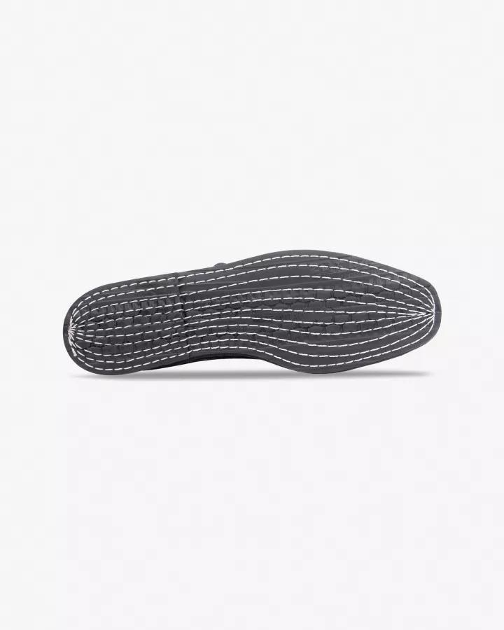 Furlanes Mary Janes in black mesh with a zebra pattern with square toe
entirely made by hand in Italy (Venice/Friuli)