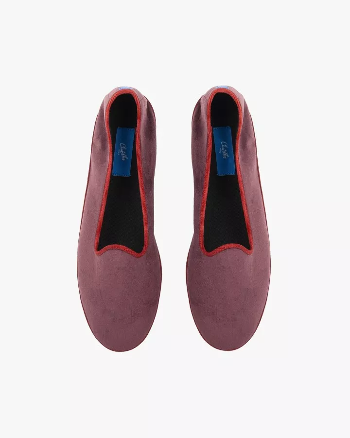 Burgundy velvet