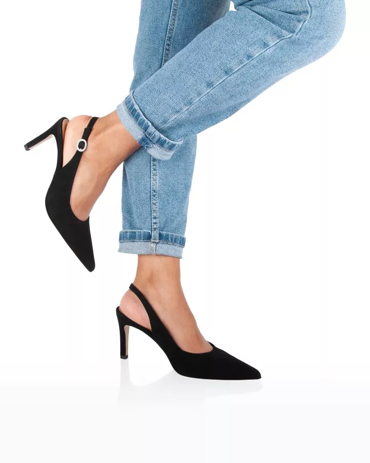 Stilettos in Black suede