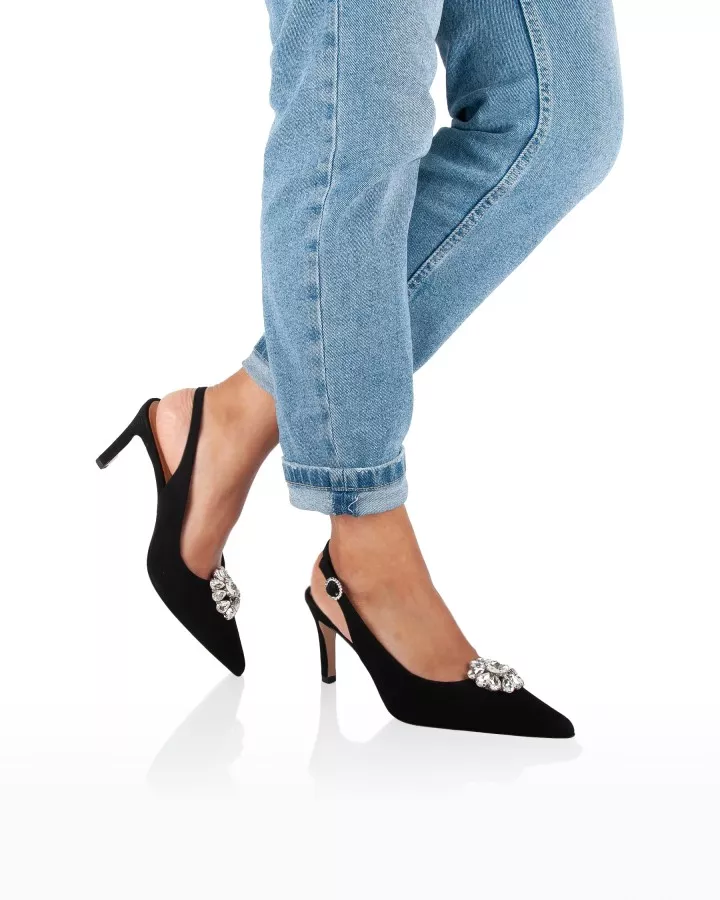Stilettos in Black suede