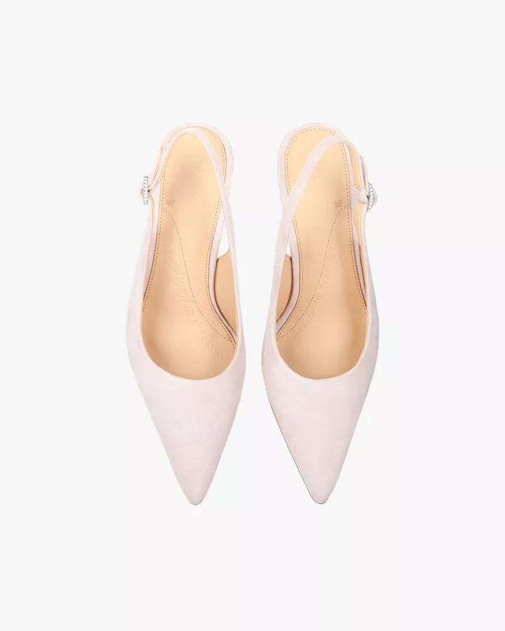 Stilettos in Nude suede