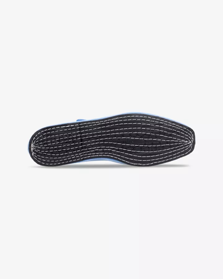 Furlanes Mary Janes in Sky Blue Linen 
entirely made by hand in Italy (Venice/Friuli)