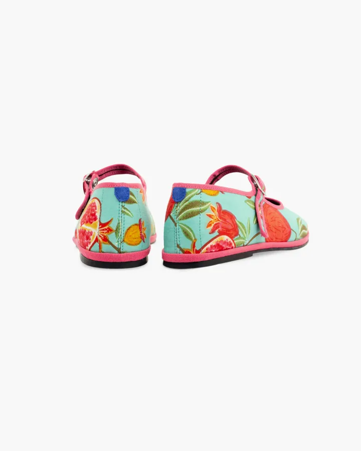 Collaboration with BloomParis
Furlane Mary Janes in fabric designed by Tatiana de Nicolay
Handcrafted in Italy (Veneto / Friuli).