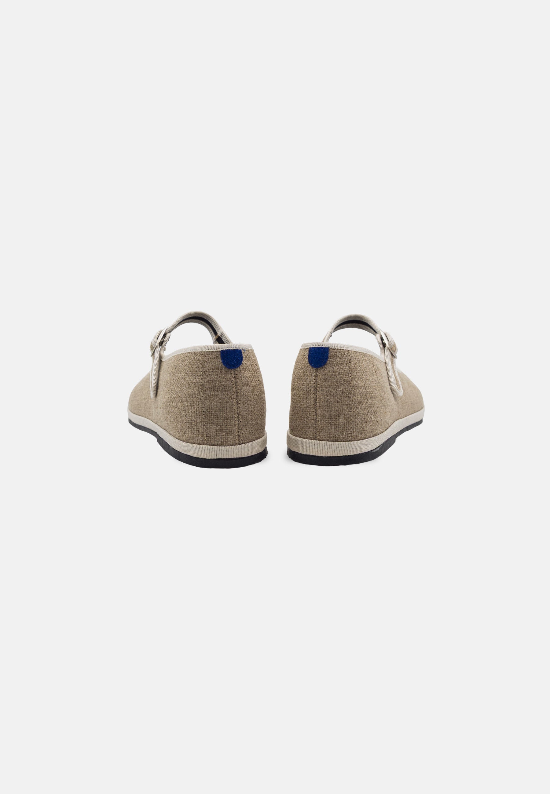 Furlanes Mary Janes Beige Canvas
