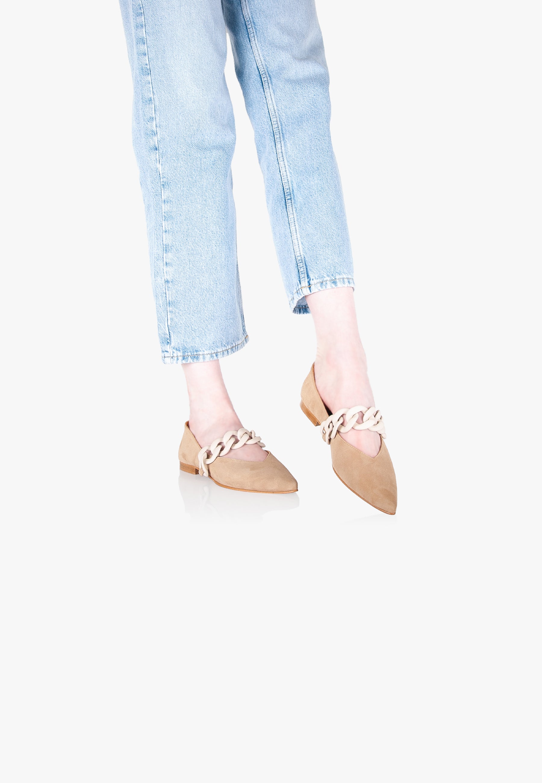 Amédée Chain Sand Suede