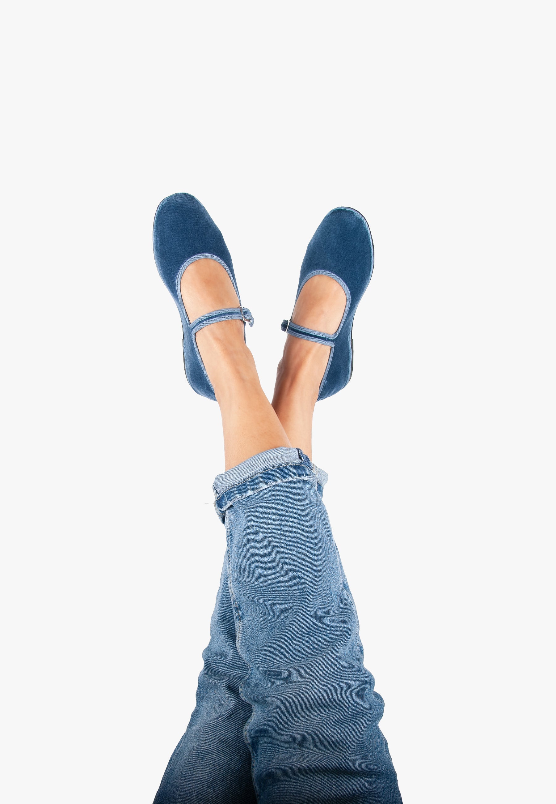 Furlanes Mary Janes Dark Blue