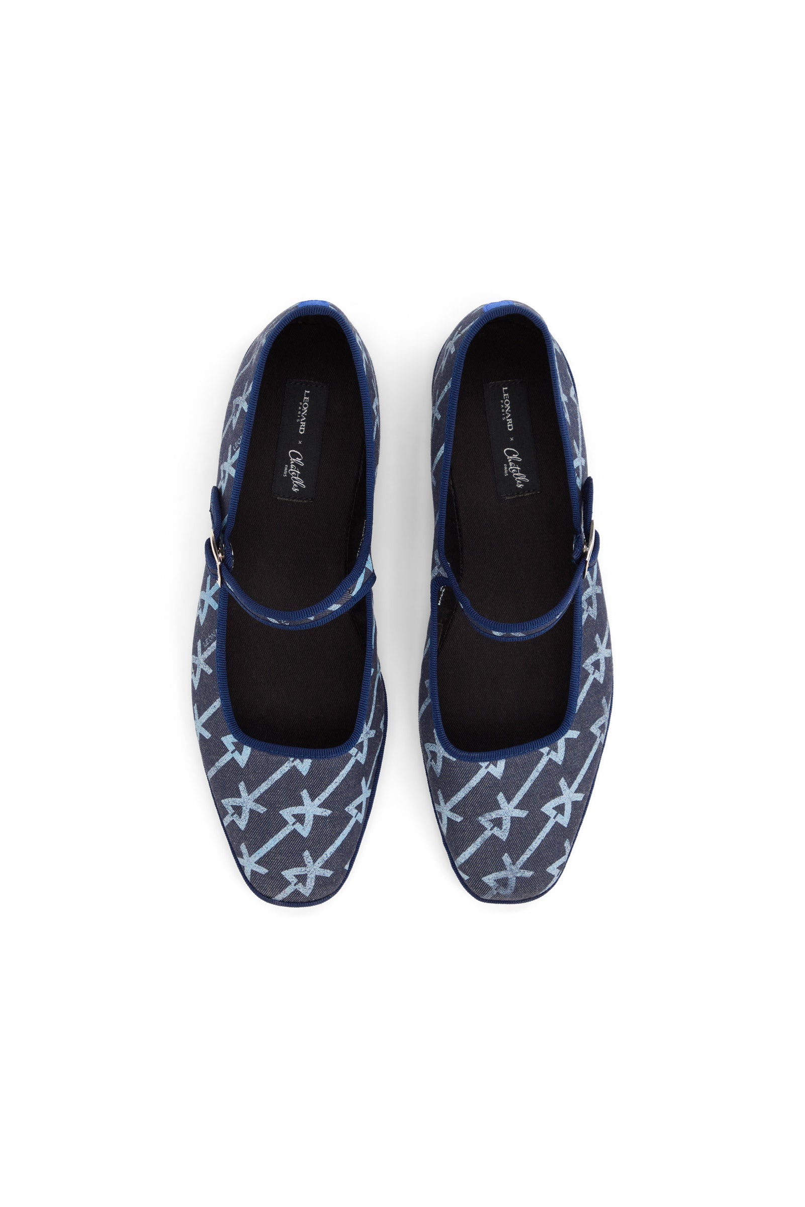 Furlanes Mary Janes Denim x Leonard