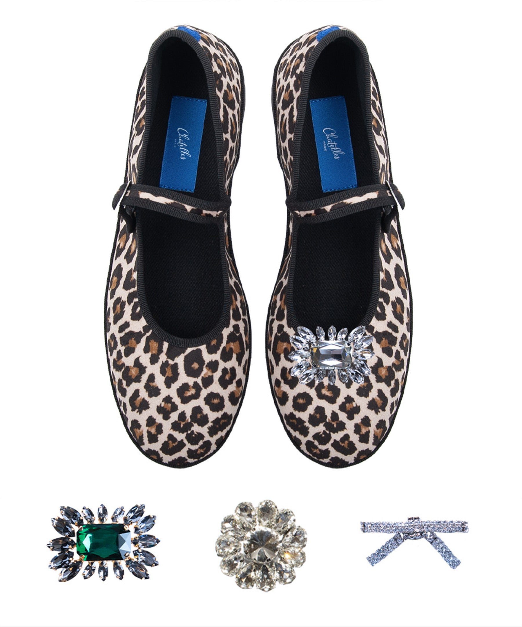 Furlanes Mary Janes Leopard