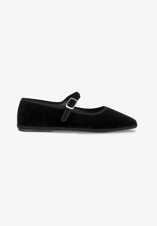 Furlanes Mary Janes All Black