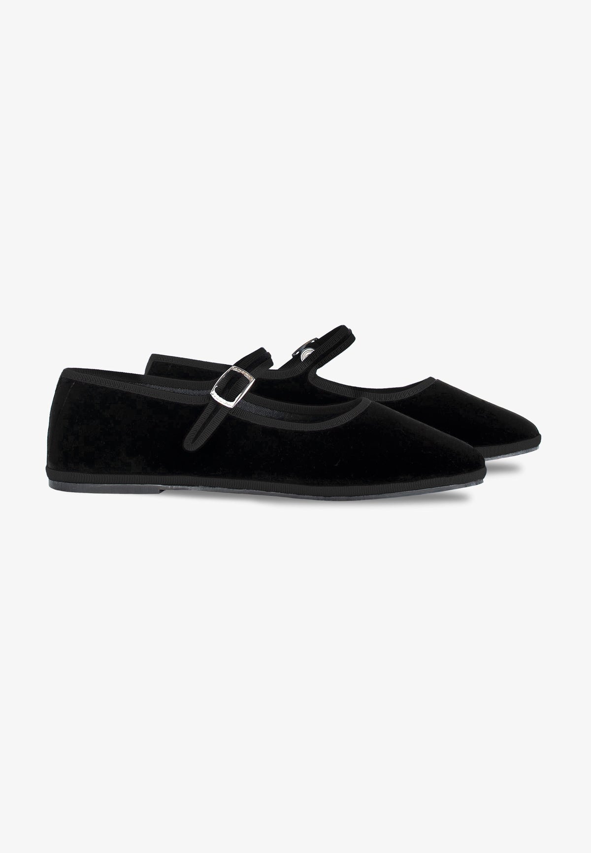 Furlanes Mary Janes All Black