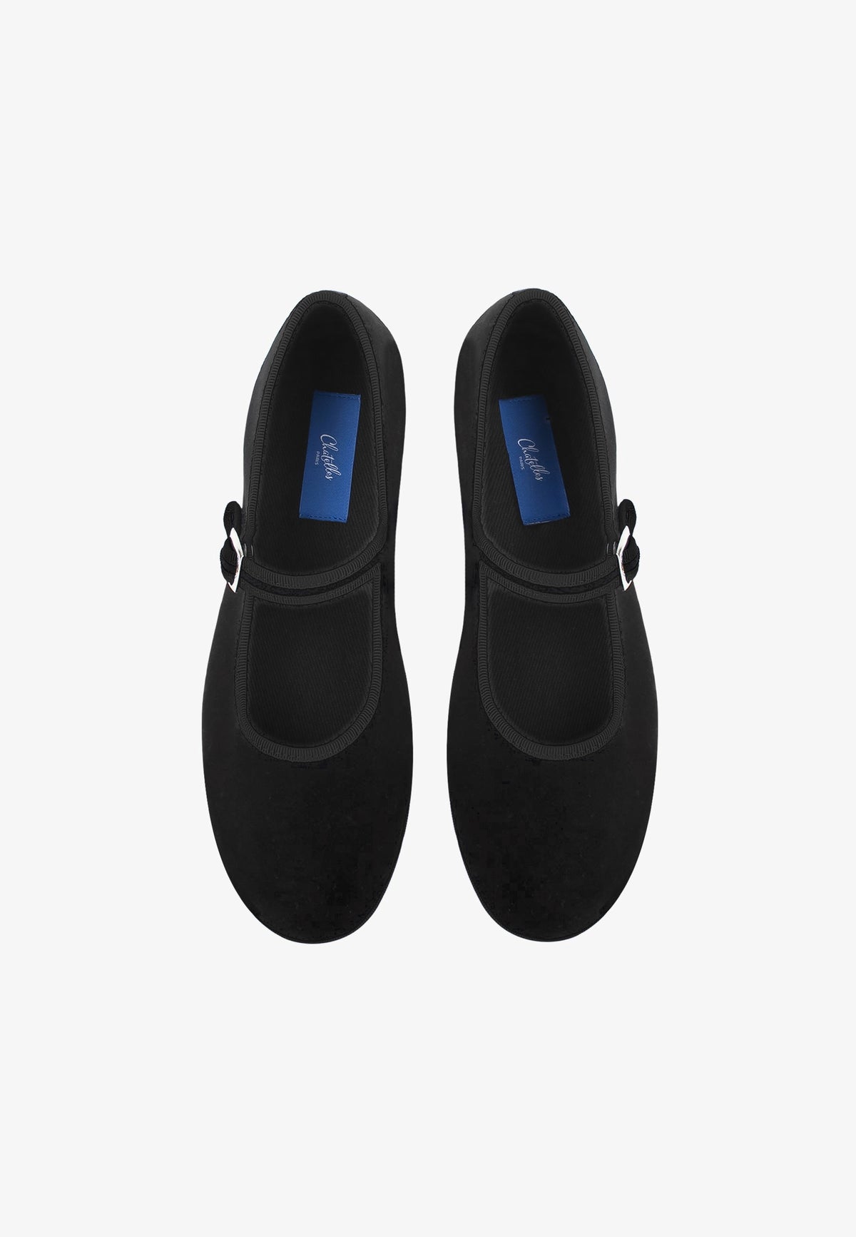 Furlanes Mary Janes All Black