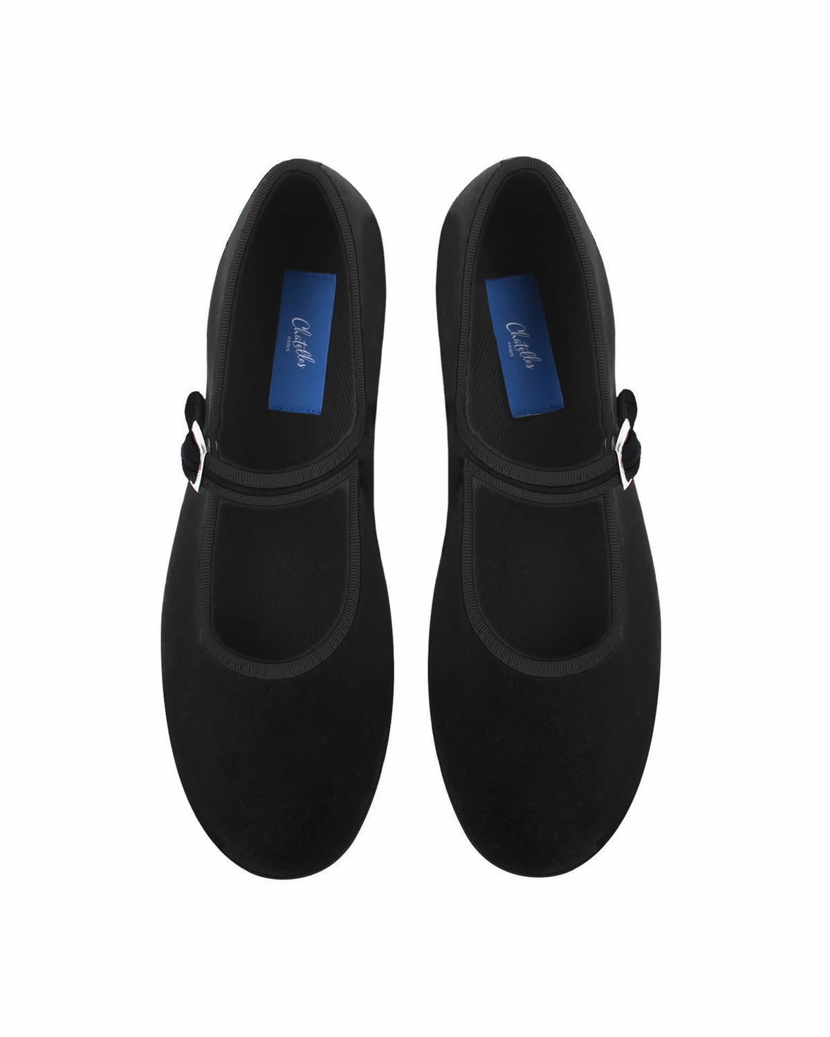Furlanes Mary Janes All Black