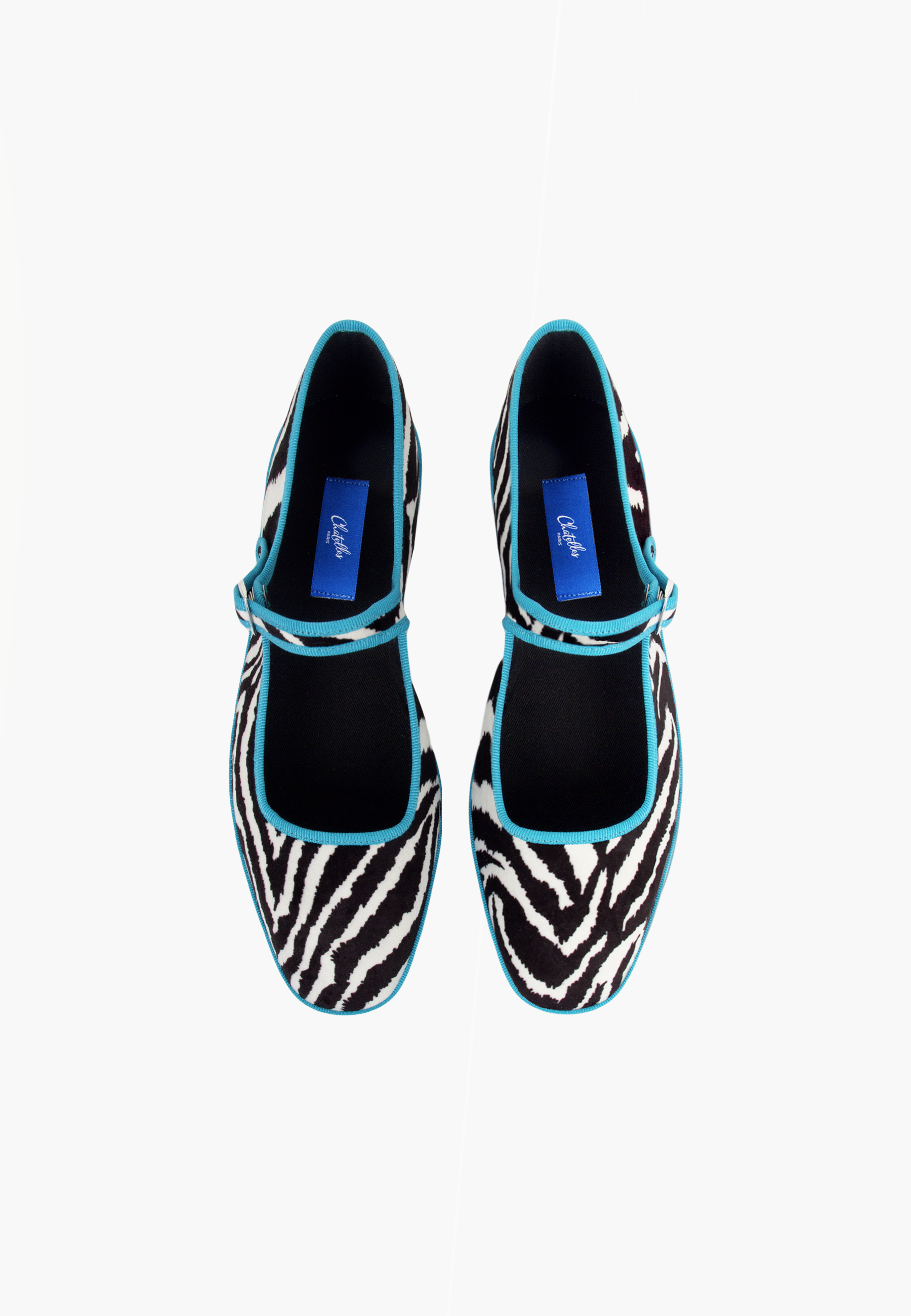 Furlanes Mary Janes Zebra Square