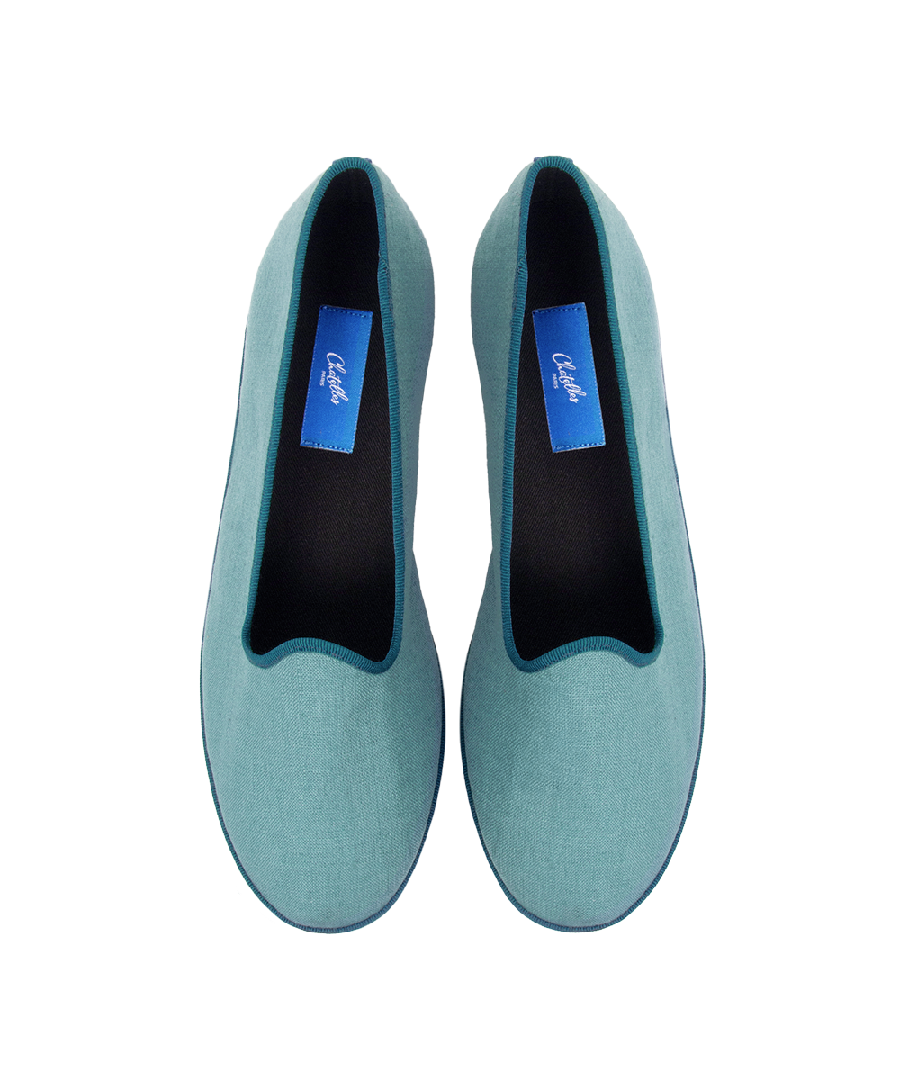 Furlanes Men Blue Linen