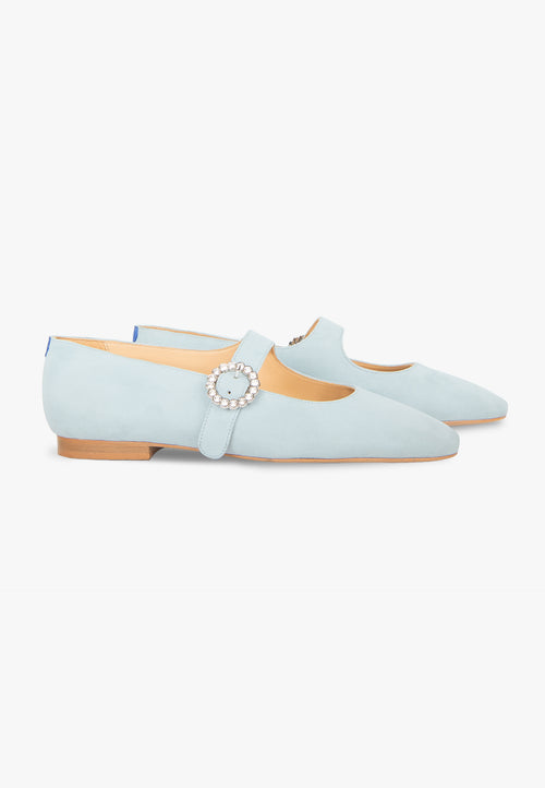 Mary Janes Babies Low Light Blue