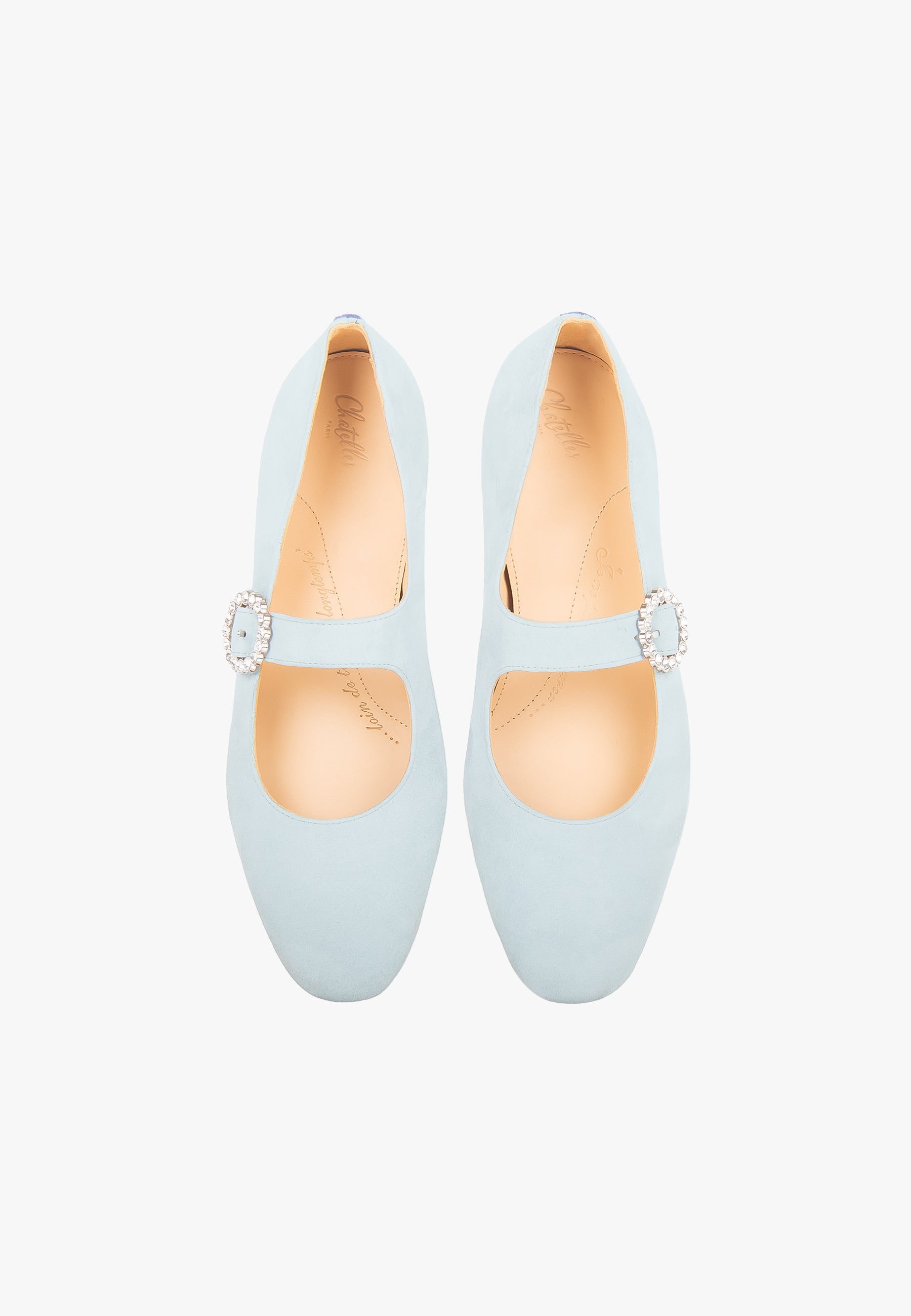 Mary Janes Babies Low Light Blue