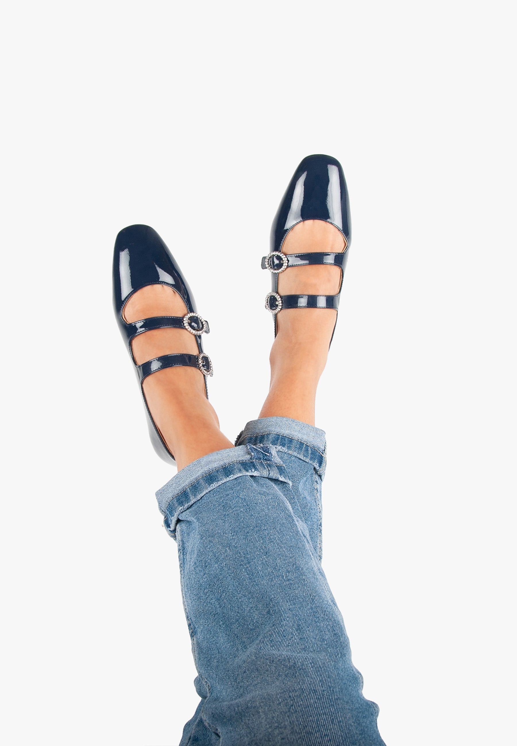 Mary Janes Babies Navy