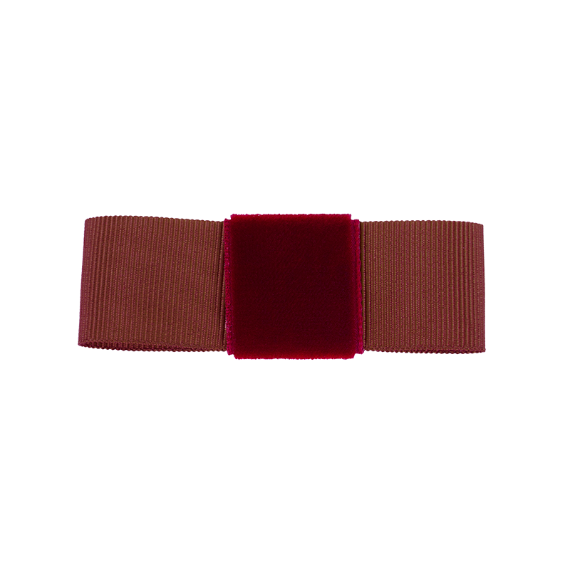 Mini Bow Bordeaux