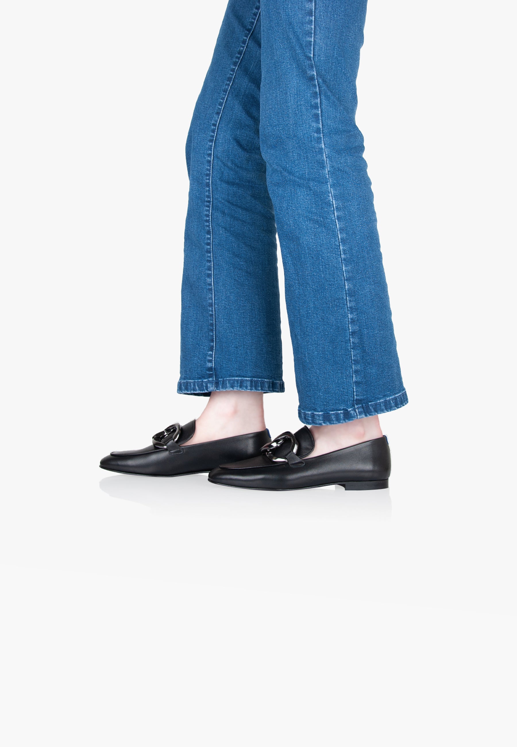 Mocassins Chain Black