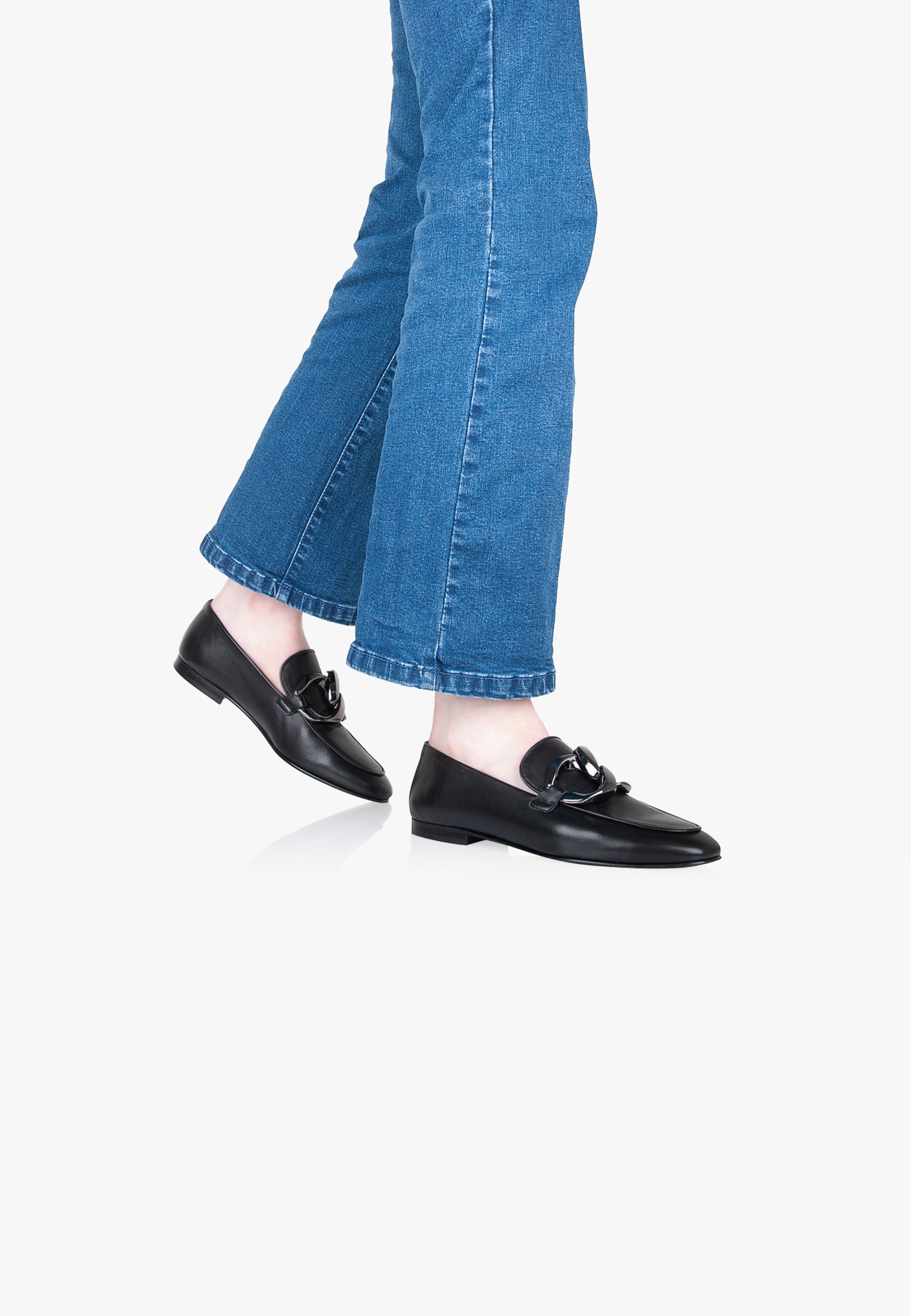 Mocassins Chain Black