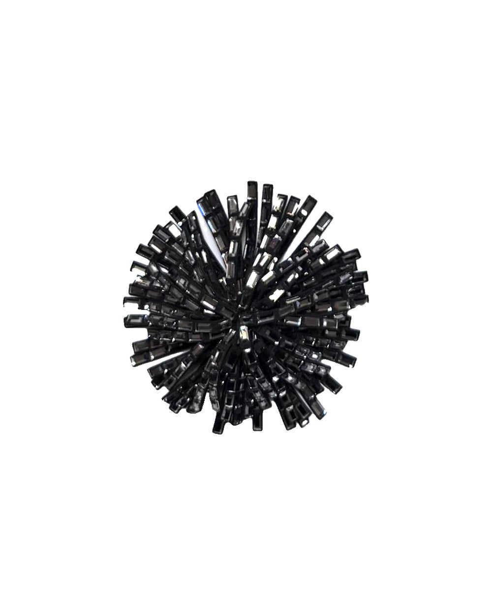 Pompon Paillette Black