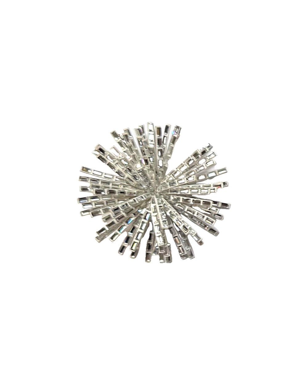 Pompon Paillette Silver