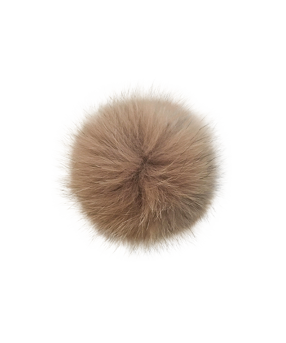 Pompons Beige