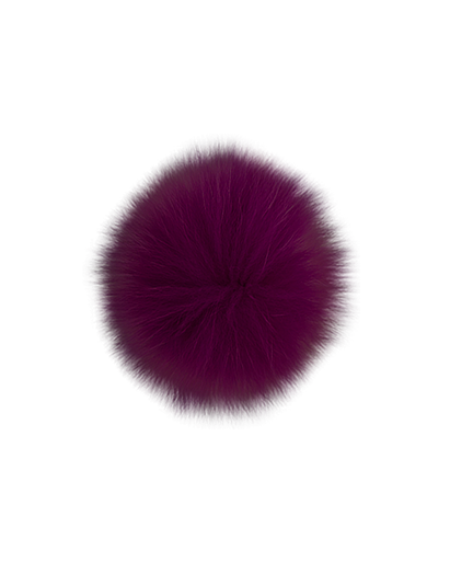 Pompons Bordeaux