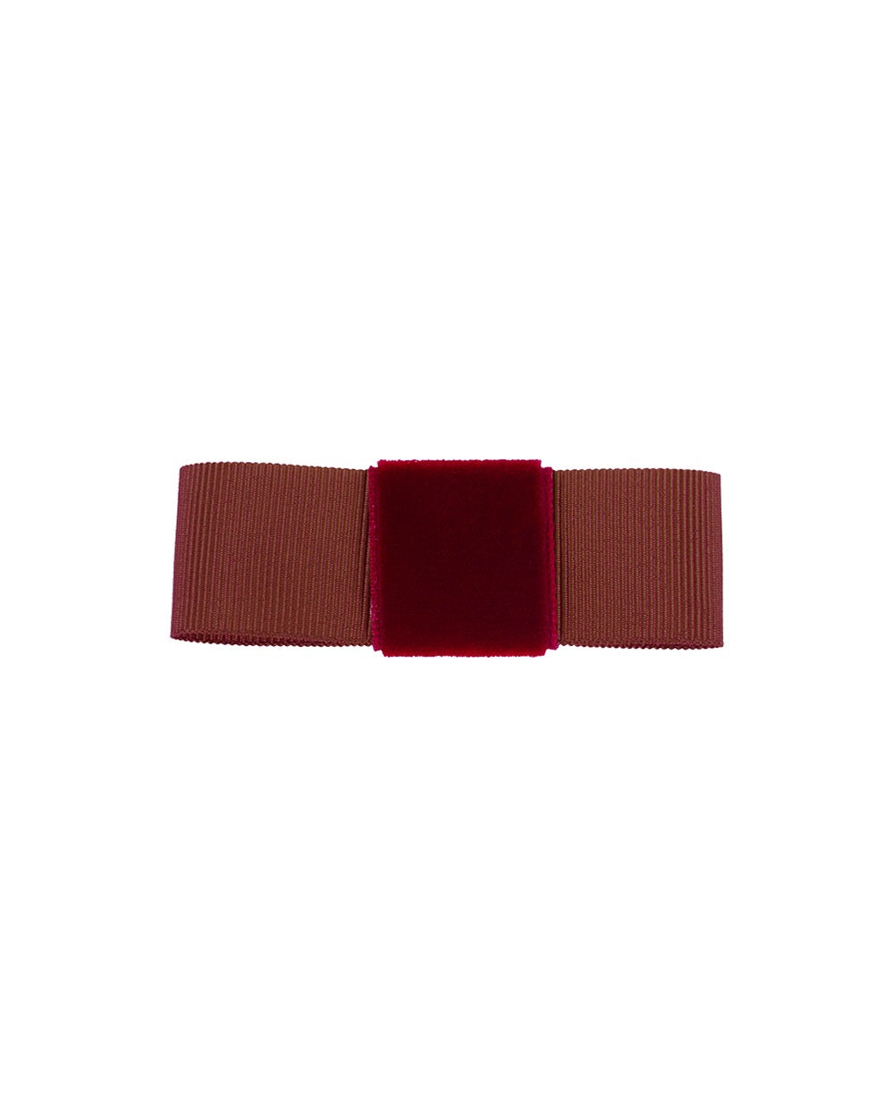 Mini Bow Bordeaux