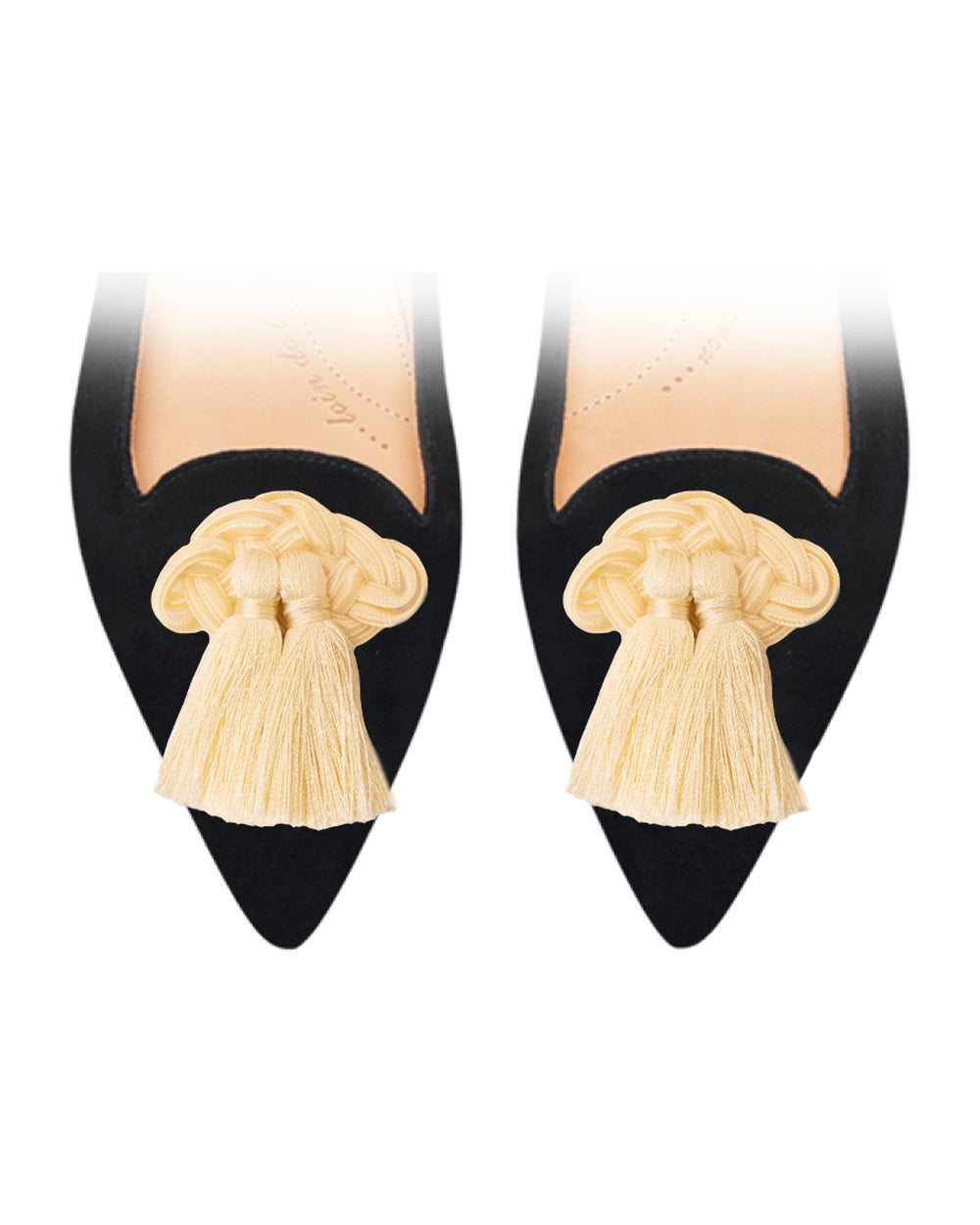 Passementeries Cream sur chaussure