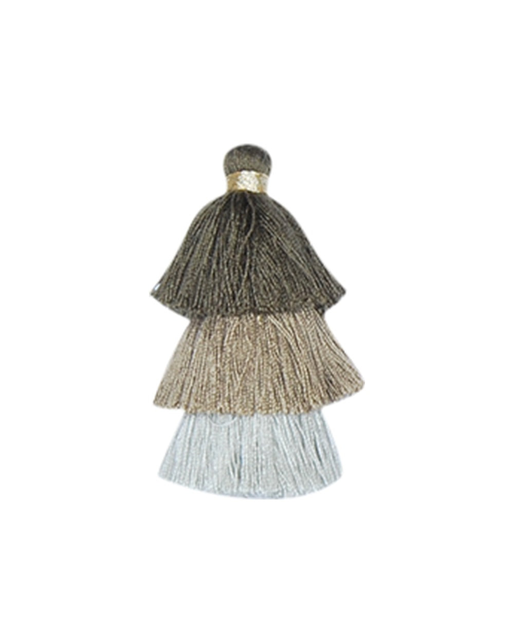 Triple Pompons Bronze